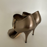 Sandália Gucci Metalizada Dourada