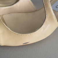 Sandália Jimmy Choo Verniz Bege - Nunca Usada - 39