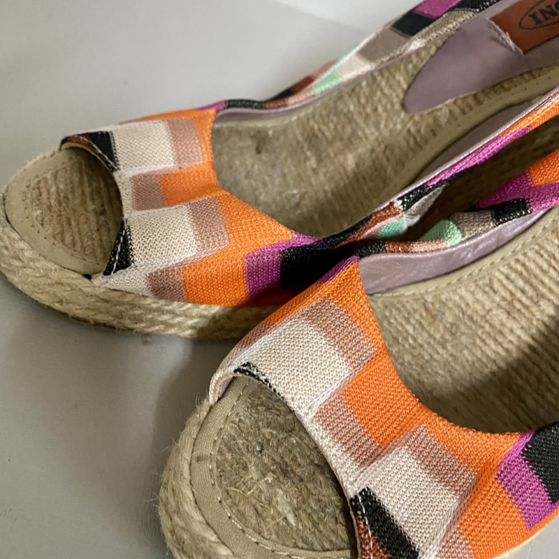 Sandália Missoni Anabela - 34