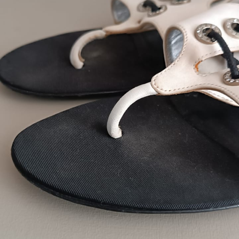 Sandália Rasteira Chanel Vintage - 36