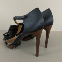 Sandália Salto Lanvin Preto 39