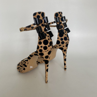 Sandália Salvatore Ferragamo Animal Print 
