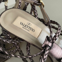 Sandália Valentino Dourada Metalizada - 37