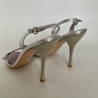 Sandália Louis Vuitton Metalizada - 40