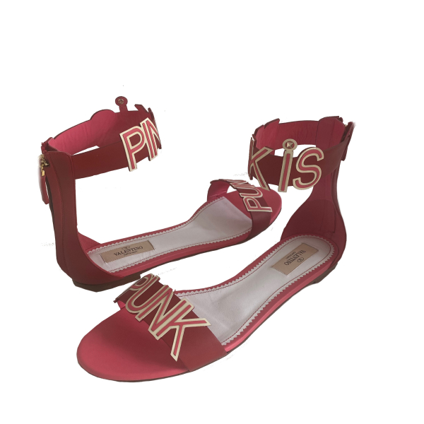Sandália Valentino Punk Pinki's - Nunca Usada