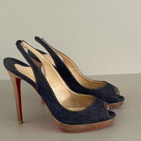 Peep Toe Cristian Louboutin Jeans - 37