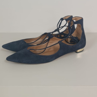 Sapatilha Aquazzura Azul Marinho 39