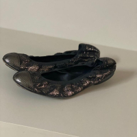 Sapatilha Chanel Metalizada-38