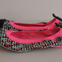 Sapatilha Chanel Rosa/ Colorida 38