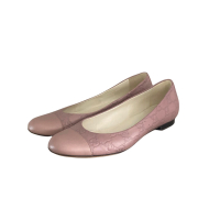 Sapatilha Gucci GG Couro Nude - 37