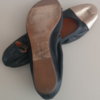 Sapatilha Lanvin Preta C/ Dourado - 40