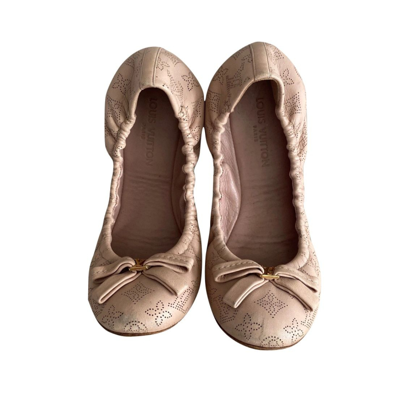 Sapatilha Louis Vuitton Nude - 36 Sapatilha Louis Vuitton Nude - 36