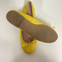 Sapatilha Pretty Ballerinas Couro Amarela-36
