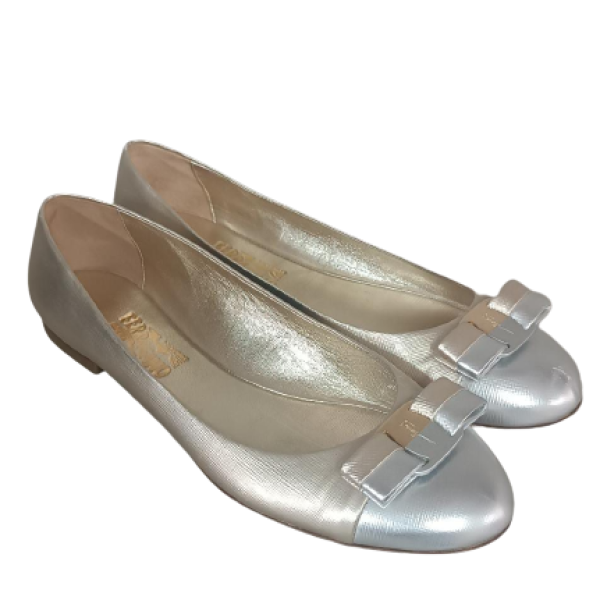 Sapatilha Salvatore Ferragamo Bicolor Metalizada - 40