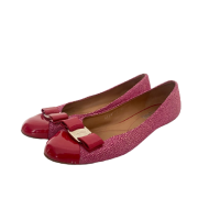 Sapatilha Salvatore Ferragamo Estampada Rosa-37