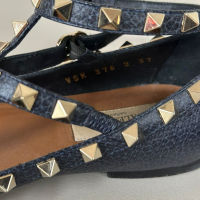 Sapatilha Valentino Rockstud Azul Marinho-35