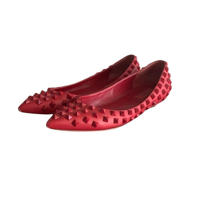 Sapatilha Valentino Rockstud Vermelha - 38 Sapatilha Valentino Rockstud Vermelha - 38