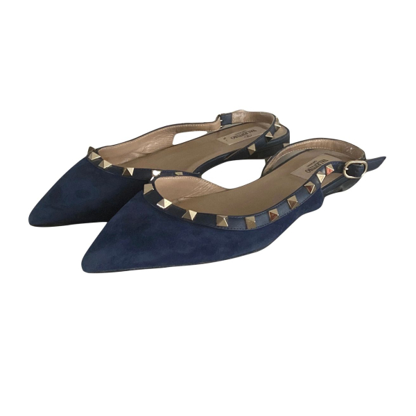 Sapatilha Valentino Suede Azul - 37