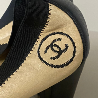 Sapato Chanel Pumps Bicolor-38