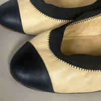 Sapato Chanel Pumps Bicolor-38