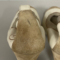 Sapato Chanel Pumps Suede Nude
