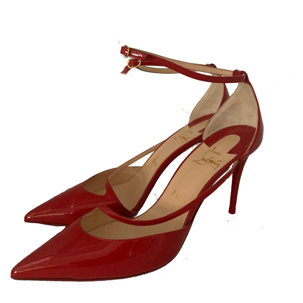 Sapato Christian Louboutin Verniz Vermelho - 36