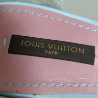 Sapato Louis Vuitton Cetim Azul 39