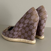 Sapato Peep Toe Gucci GG Horsebit - 37