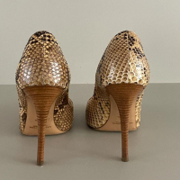 Peep Toe Ralph Lauren Python - 37