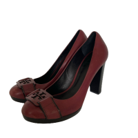 Sapato Tory Burch Pump Couro Vinho