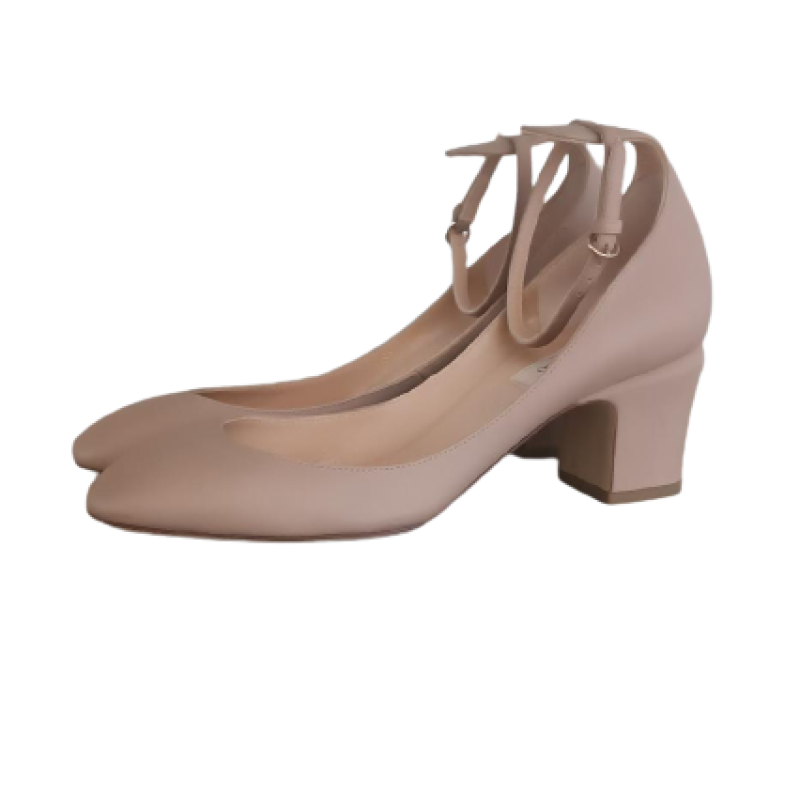 Sapato Valentino Couro Nude - 35 Sapato Valentino Couro Nude - 35