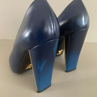 Scarpin Louis Vuitton Azul - 38,5