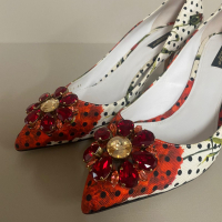 Scarpin Dolce & Gabbana Pedraria Flores-39