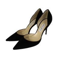 Scarpin Jimmy Choo Addison Suede Preto