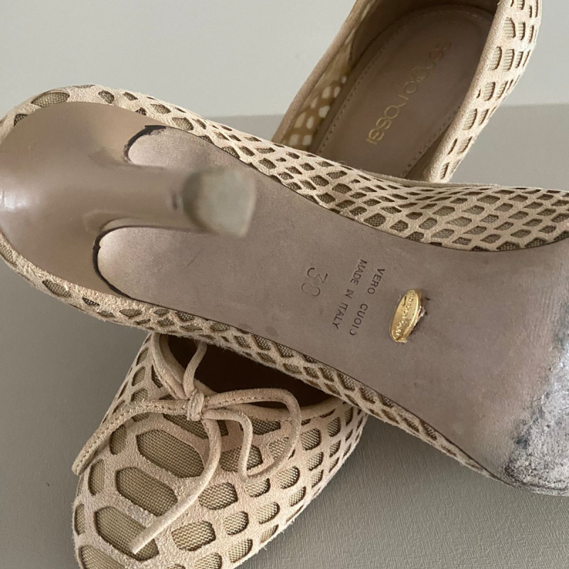 Scarpin Sergio Rossi Caramelo 36 Scarpin Sergio Rossi Caramelo 36