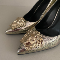 Scarpin Versace Dourado - 36