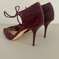 Scarpin Jimmy Choo Suede Marsala