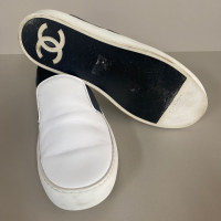 Tênis Slip On Chanel Bicolor-35