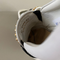 Slip On Fendi Karlito Studded Couro Branco 37