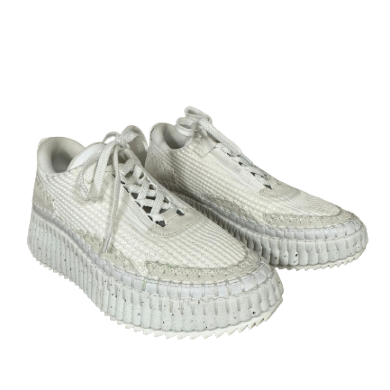 Sneakers Chloé Nama Branco - Nunca Usado-38