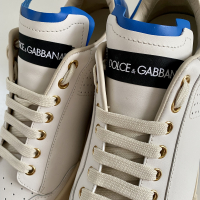 Sneakers Dolce & Gabbana Portofino Couro Branco - 38