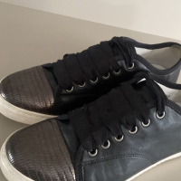 Sneakers Lanvin Preto Cap Toe Embellished-35