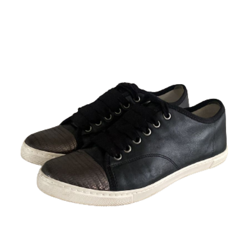 Sneakers Lanvin Preto Cap Toe Embellished-35