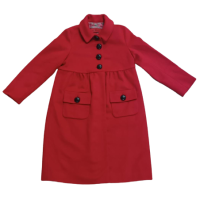 Sobretudo Carolina Herrera Vermelho Infantil