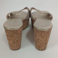 Tamanco Jimmy Choo Dourado Metalizado - 39