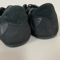 Tênis Ermenegildo Zegna Suede C/ detalhes de couro preto - 38