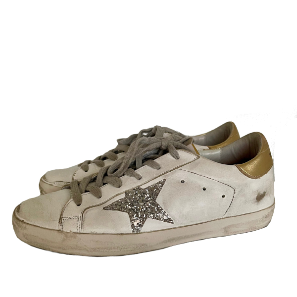 Tênis Golden Goose GGDB/flag LTD Detalhe Dourado