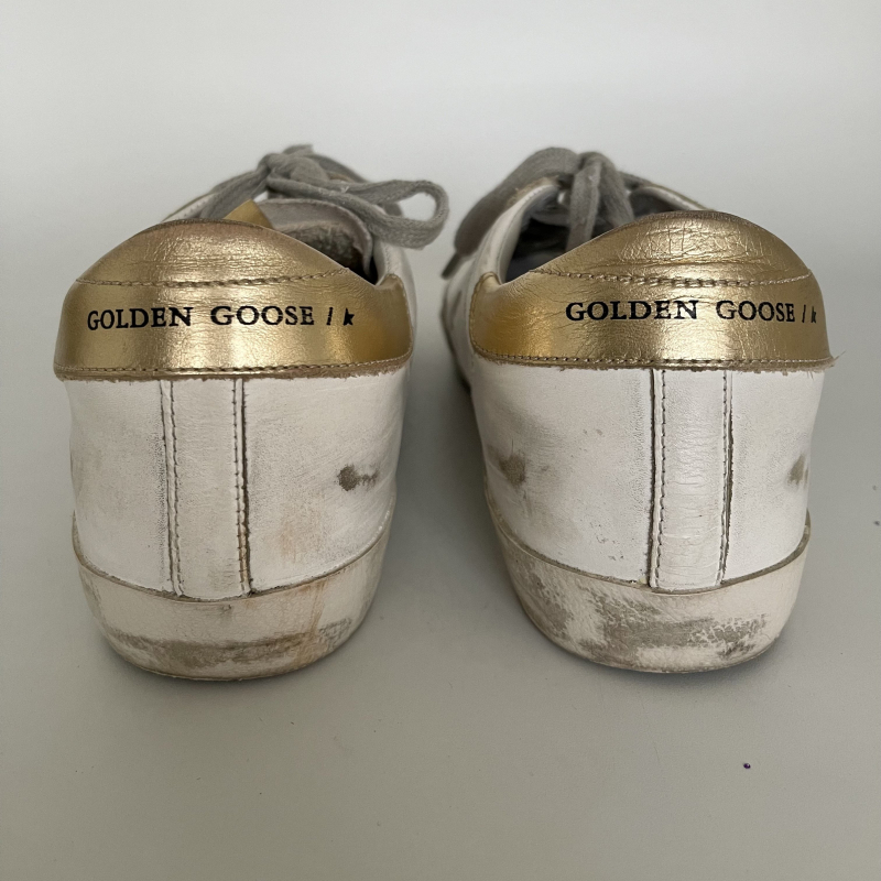 Tênis Golden Goose GGDB/flag LTD Detalhe Dourado Tênis Golden Goose GGDB/flag LTD Detalhe Dourado