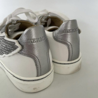 Tênis Hermes Velvet Couro Branco