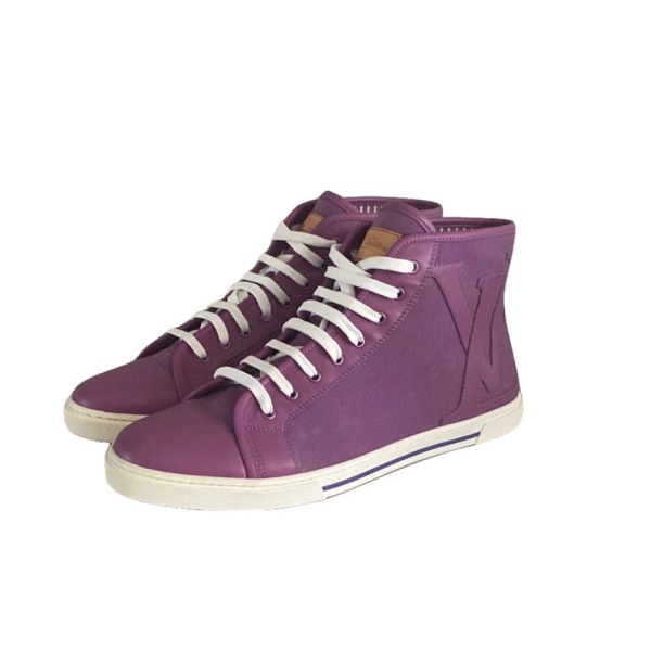 Tênis Louis Vuitton High Top Roxo-37